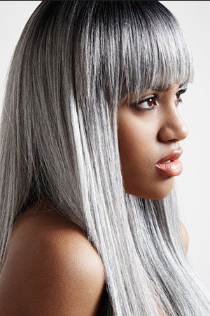 Afro Hairstyles With Fringes