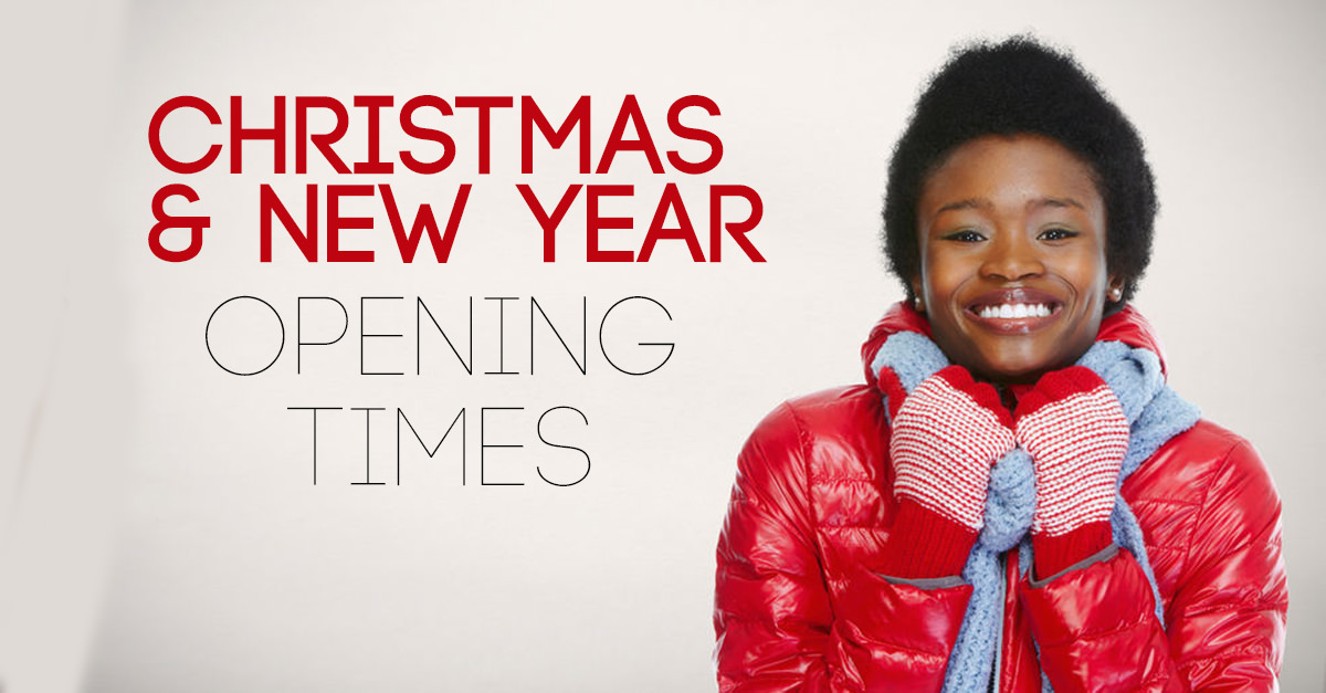 Christmas & New Year Opening Hours Christmas & New Year Opening Hours