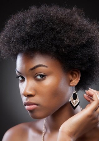 short-afro Afro hairstyle, London