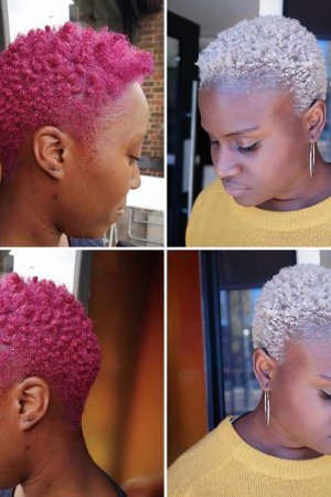 hair colour changes at afrotherapy hair salon in edmonton, north london