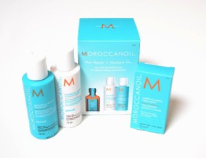 Moroccanoil Hair Repair & Moisture trio gift set