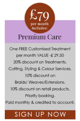 Premium HAIRPLAN Membership Programme at Afrotherapy Hair Salon Edmonton