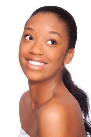 afro hair ponytail