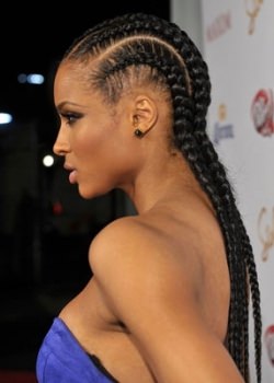 Braided hair