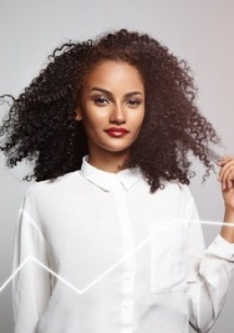 natural curly afro hair