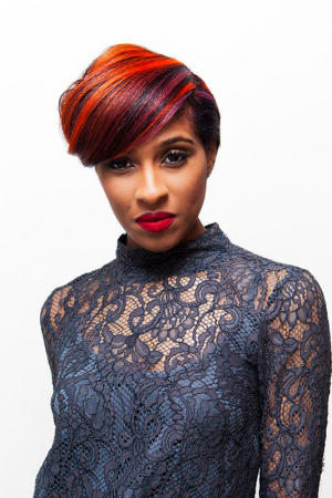 Glamorous Party Hairstyles at Afrotherapy Hair Salon, Edmonton London