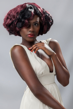 Glamorous Party Hairstyles at Afrotherapy Hair Salon, Edmonton London