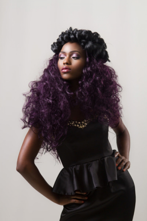 Glamorous Party Hairstyles at Afrotherapy Hair Salon, Edmonton London