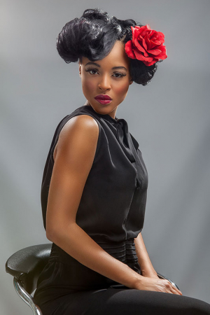 Glamorous Party Hairstyles at Afrotherapy Hair Salon, Edmonton London