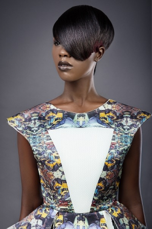 Glamorous Party Hairstyles at Afrotherapy Hair Salon, Edmonton London