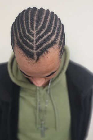 Men's cornrow styles